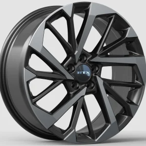 RTX Wheels – MM01 – Black – 20″x8″ 35mm – Summer Wheels – 083527